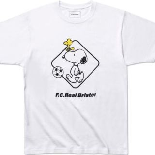 エフシーアールビー(F.C.R.B.)のFCRB Bristol SNOOPYEMBLEMTEE 白Lスヌーピー(Tシャツ/カットソー(半袖/袖なし))