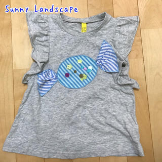 サニーランドスケープ(SunnyLandscape)のます様 専用☆sunny  landscape フリルTシャツ 110size(Tシャツ/カットソー)