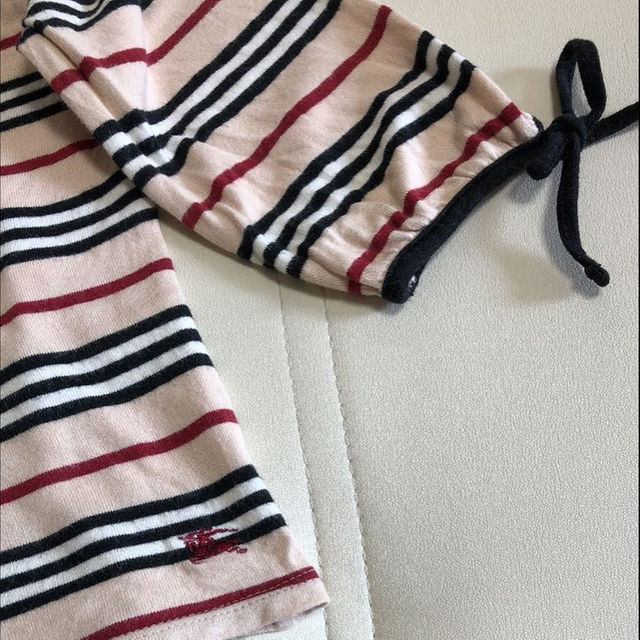 BURBERRY(バーバリー)の♪バーバリー♪定番カラーのボーダー地♪120A キッズ/ベビー/マタニティのキッズ服女の子用(90cm~)(その他)の商品写真