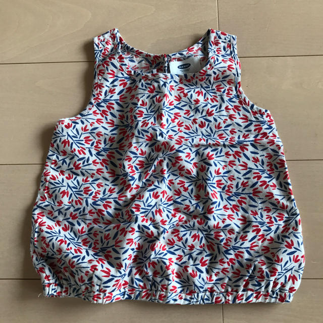 Old Navy(オールドネイビー)のOLD NAVY ノースリーブ ブラウス  キッズ/ベビー/マタニティのキッズ服女の子用(90cm~)(ブラウス)の商品写真