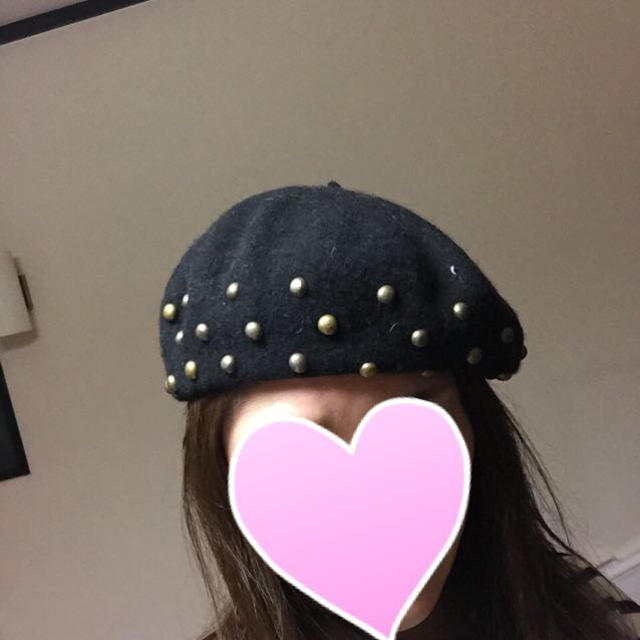 SHIPS(シップス)のSHIPS♡スタッズウールベレー帽 レディースの帽子(ハンチング/ベレー帽)の商品写真