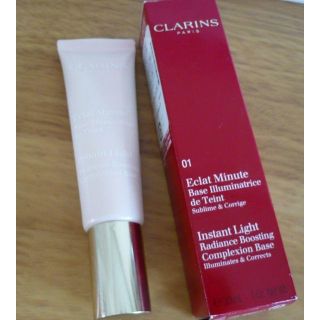 クラランス(CLARINS)の クラランス CLARINS　ラディアントベース01 ローズ　30mL(化粧下地)