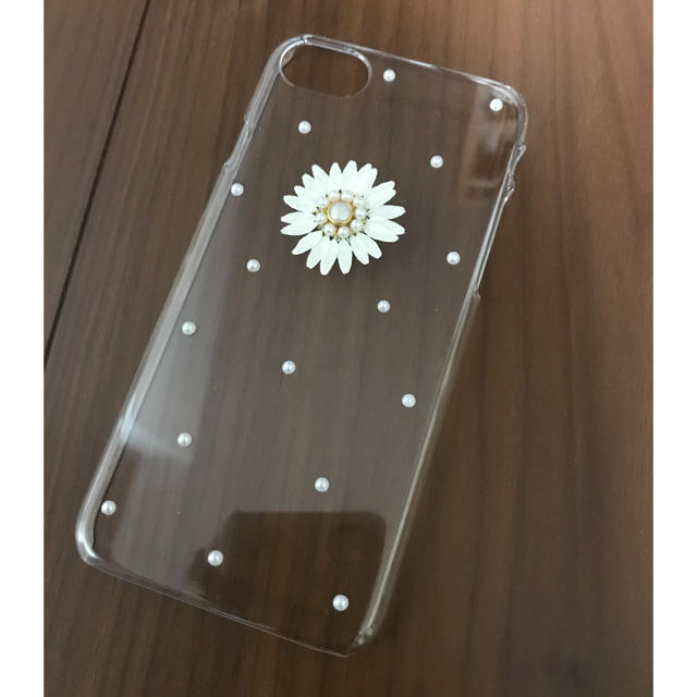 押し花 iPhoneケース スマホ/家電/カメラのスマホアクセサリー(iPhoneケース)の商品写真