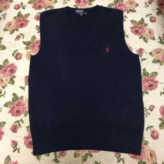 ポロラルフローレン(POLO RALPH LAUREN)のPOLO Ralph Lauren 160 ベスト 綿 紺(その他)