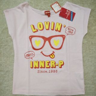 インナープレス(INNER PRESS)のくまチョコ様専用☆ インナープレス  １３０cm Tシャツ ピンク 新品未使用(Tシャツ/カットソー)