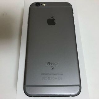 アイフォーン(iPhone)の【SIMフリー】iPhone6s 64GB グレー(スマートフォン本体)