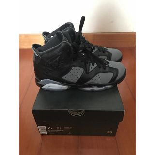 ナイキ(NIKE)のair jordan 6 retro bg 25.0(スニーカー)