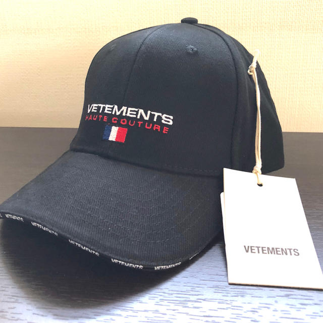 正規品保証 新品 vetements ヴェトモン キャップ ssense購入