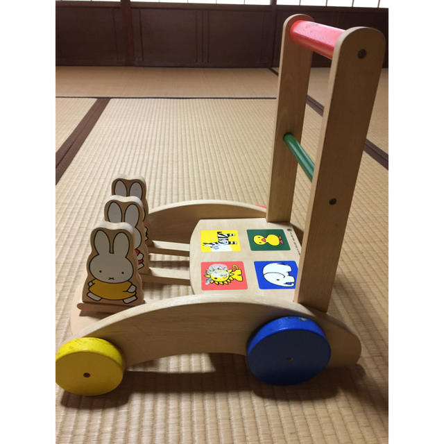 木製カタカタ キッズ/ベビー/マタニティのおもちゃ(手押し車/カタカタ)の商品写真