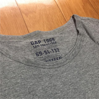 ギャップ(GAP)のGAP グレー Tシャツ(Tシャツ/カットソー(半袖/袖なし))