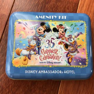 ディズニー(Disney)のディズニー アンバサダーホテル  アメニティ 缶 35周年 (キャラクターグッズ)