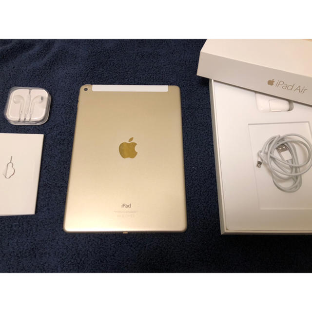 iPad(アイパッド)のiPad air2 WiFi cellular 128GB gold スマホ/家電/カメラのPC/タブレット(タブレット)の商品写真