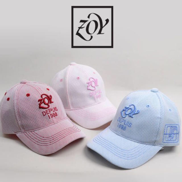 ZOY(ゾーイ)の【新品】zoy ゴルフ キャップ ピンク レディースの帽子(キャップ)の商品写真