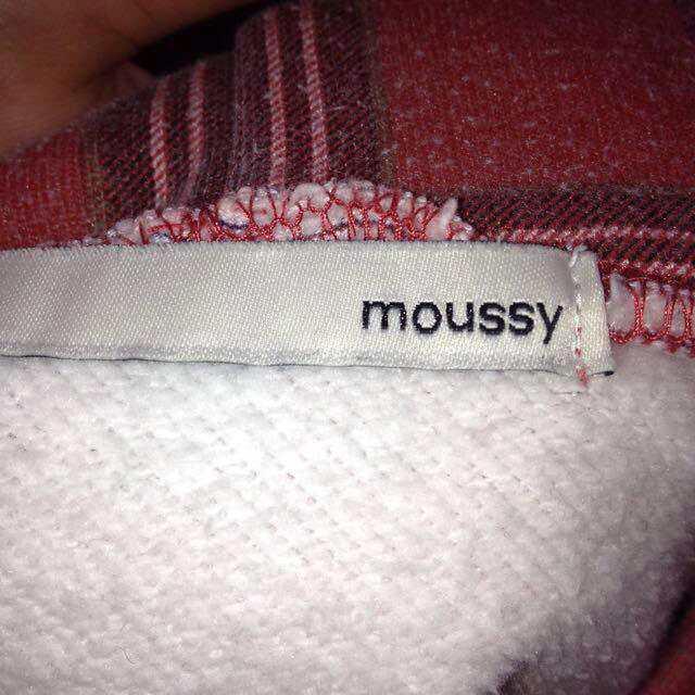 moussy(マウジー)のmoussy タータンチェックパーカー レディースのトップス(パーカー)の商品写真