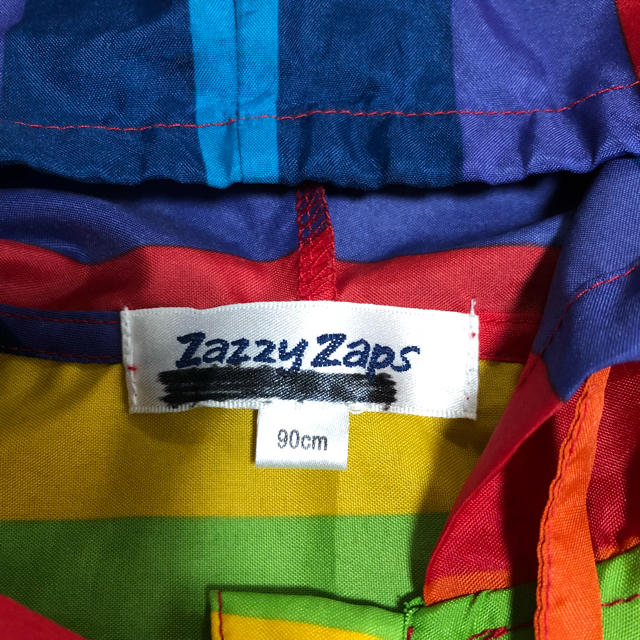 ZAZZY ZAPS(ザジーザップス)のレインコート 90 レインロンパース Zazzy Zaps キッズ/ベビー/マタニティのキッズ服男の子用(90cm~)(ジャケット/上着)の商品写真