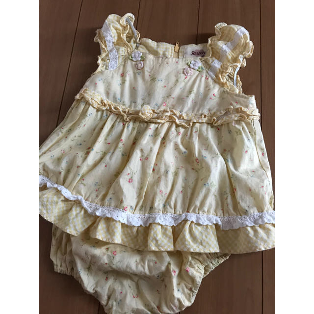 Souris(スーリー)のスーリー♡ワンピース 3点セット キッズ/ベビー/マタニティのキッズ服女の子用(90cm~)(ワンピース)の商品写真