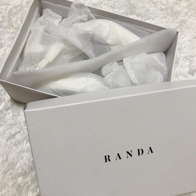 RANDA(ランダ)のRANDA スリングバックビジューパンプス レディースの靴/シューズ(ハイヒール/パンプス)の商品写真