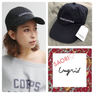 アングリッド(Ungrid)のUngrid【新品タグ付】ウォッシュロゴキャップ★TODAYFUL(キャップ)