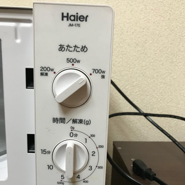 Haier(ハイアール)の明日から値上※  電子レンジ【最終値下げ】 スマホ/家電/カメラの調理家電(電子レンジ)の商品写真