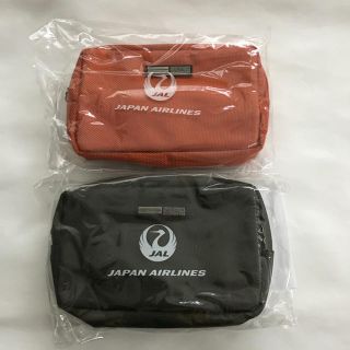 ゼロハリバートン(ZERO HALLIBURTON)のJAL アメニティポーチZERO HALLIBURTON(旅行用品)