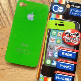 iPhone4S ケース 保護シール(その他)