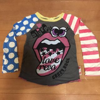 ラブレボリューション(LOVE REVOLUTION)のキッズ 男の子 女の子ラブレボリューション  120  長袖 Ｔシャツ(Tシャツ/カットソー)