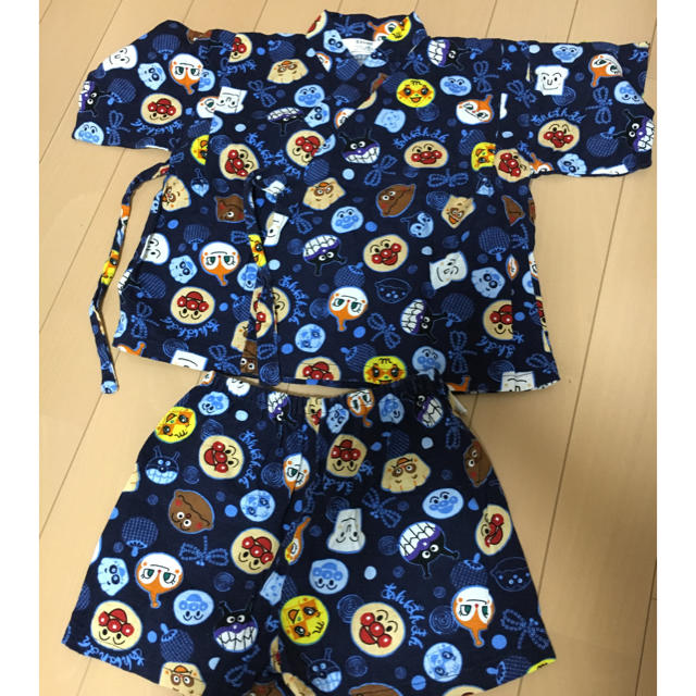 アンパンマン(アンパンマン)のアンパンマン甚平 キッズ/ベビー/マタニティのキッズ服男の子用(90cm~)(甚平/浴衣)の商品写真