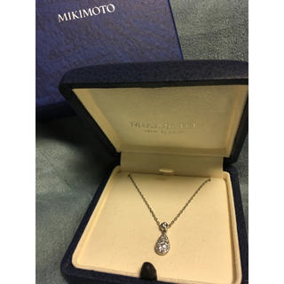 ミキモト(MIKIMOTO)の専用MIKIMOTO ミキモト   ダイヤモンド ネックレス K18WG(ネックレス)