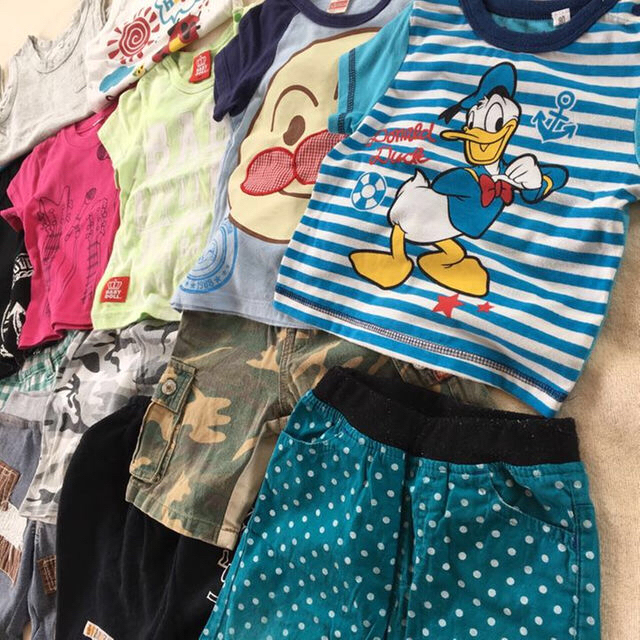 COMME CA ISM(コムサイズム)の80㎝ 男の子夏服まとめ売り 半袖Ｔシャツ短パンノースリーブ キッズ/ベビー/マタニティのベビー服(~85cm)(その他)の商品写真