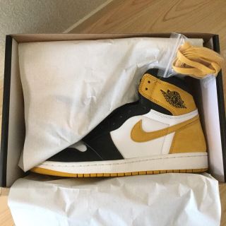 ナイキ(NIKE)のNIKE AIR JORDAN 1 RETRO YELLOW OCHRE(スニーカー)