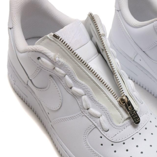 atmos(アトモス)のKIXSIX QUICK RELEASE ZIPPER WHITE/SILVER メンズの靴/シューズ(スニーカー)の商品写真