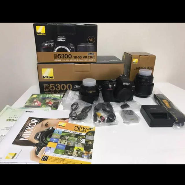 人気得価 ☆Nikon ニコン D5300 ダブルズームキット2 [ブラック] ディーライズPayPayモール店 通販 PayPayモール 