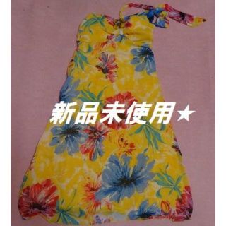 セシルマクビー(CECIL McBEE)の新品★セシルマクビー★超絶可愛い♪ホルターネック花柄ワンピース★(ロングワンピース/マキシワンピース)