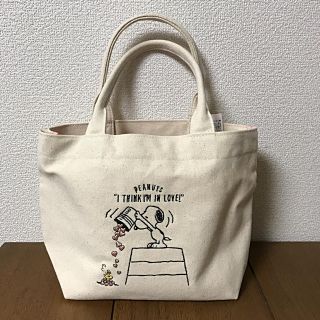 ピーナッツ(PEANUTS)のスヌーピー  帆布トートバッグ(トートバッグ)