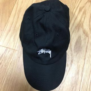 ステューシー(STUSSY)のstussy キャップ 黒(キャップ)