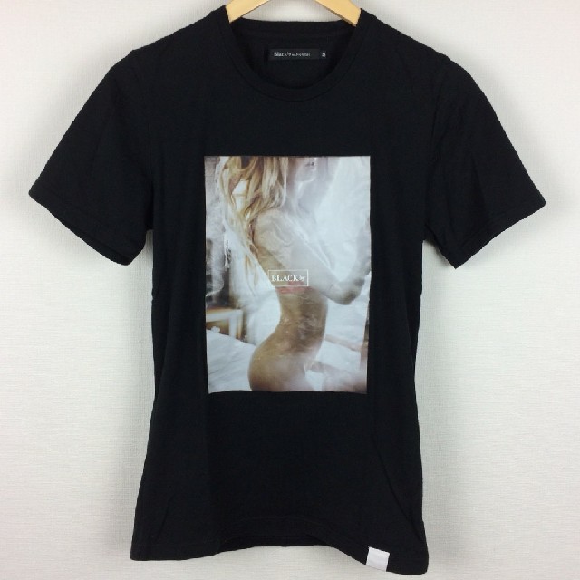 VANQUISH(ヴァンキッシュ)の美品 ブラックバイヴァンキッシュ 半袖Tシャツ ブラック サイズS メンズのトップス(Tシャツ/カットソー(半袖/袖なし))の商品写真