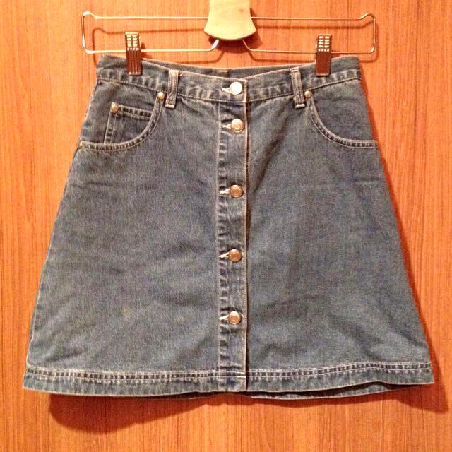 GAP(ギャップ)のGAP台形ミニデニムスカート レディースのスカート(ミニスカート)の商品写真