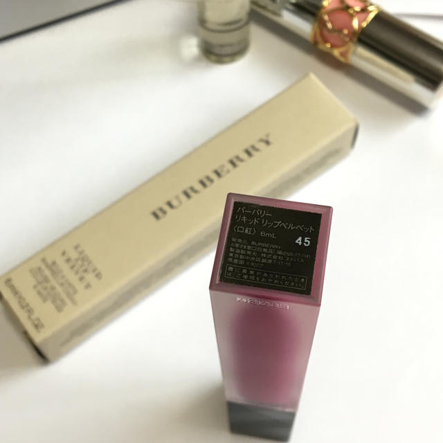 BURBERRY(バーバリー)の新品☆バーバリー☆リキッド リップ ベルベット 45 コスメ/美容のベースメイク/化粧品(口紅)の商品写真