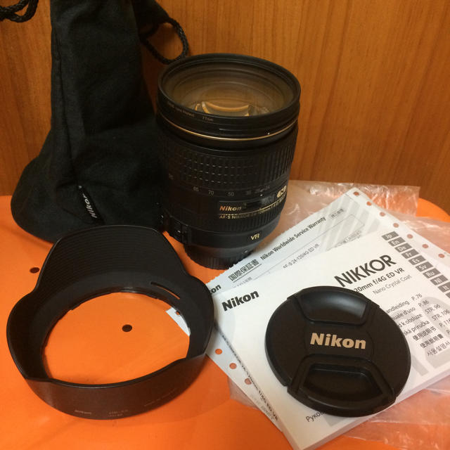 ニコン AF-S NIKKOR 24-120mm f/4G ED VR➕EXUSレンズ(ズーム)