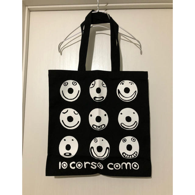 BLACK COMME des GARCONS(ブラックコムデギャルソン)の新品 激レア コルソコモ ソウル店 限定 トートバッグ レディースのバッグ(トートバッグ)の商品写真