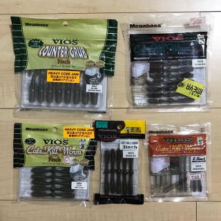 メガバス(Megabass)のメガバス VIOSワーム セット(ルアー用品)