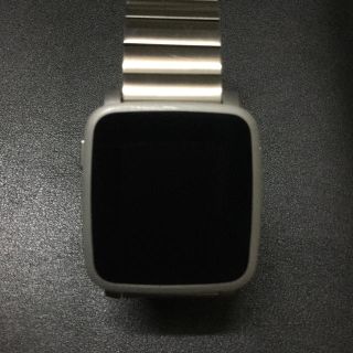 easyBear様専用 Pebble Time Steel シルバー(腕時計(デジタル))