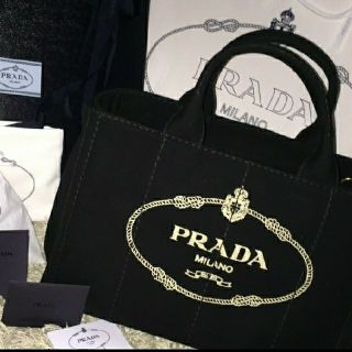 プラダ(PRADA)の正規品★PRADA  CANAPA  (NEO.BLK)(トートバッグ)