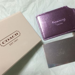 コーチ(COACH)の新品未使用コーチハンドミラー(ミラー)