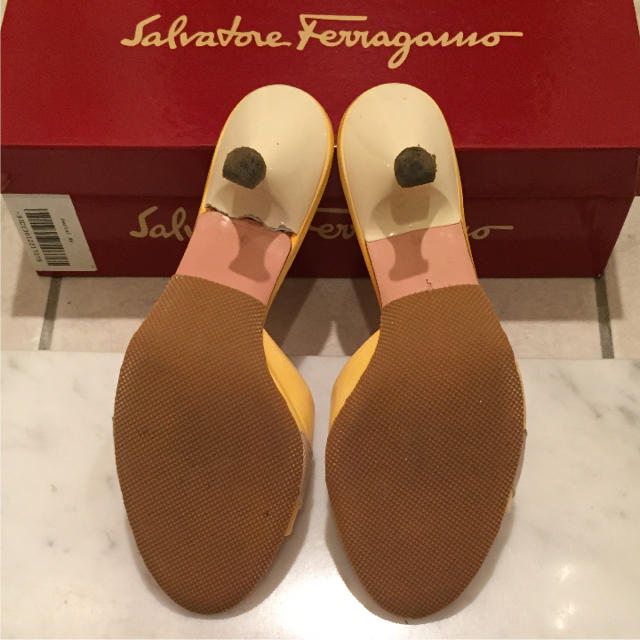 Salvatore Ferragamo♡サンダル♡7 1/2 D♡5cmヒール Salvatore Ferragamo♡サンダル♡7 1/2 D♡5cmヒール