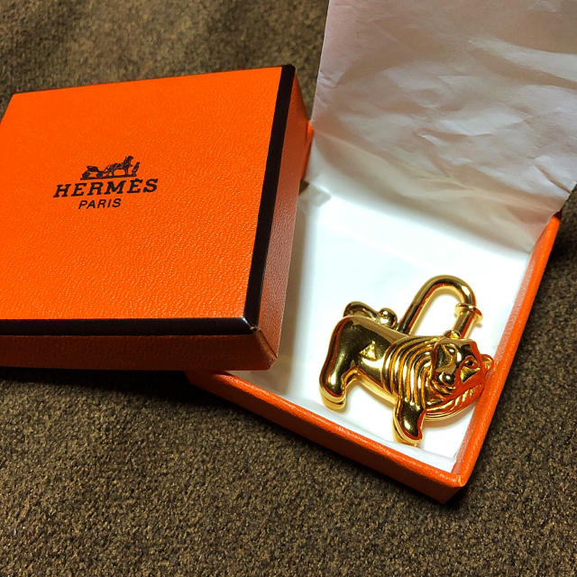 Hermes(エルメス)のエルメス HERMES カデナ アフリカ ライオン レディースのファッション小物(キーホルダー)の商品写真