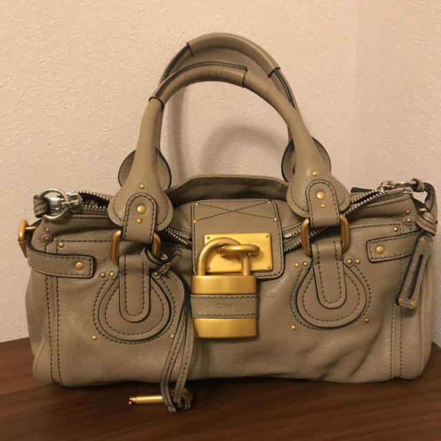 Chloe レザーハンドバック