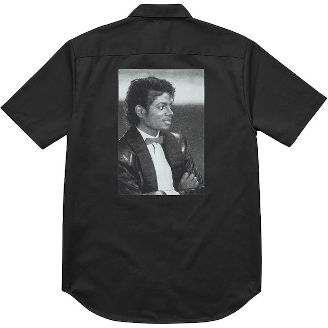 supreme マイケルジャクソン 半袖シャツ Lサイズ
