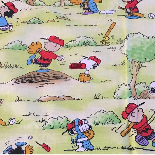 Snoopy スヌーピー 野球柄 生地２９８の通販 By アメリカｓｈｏｐ スヌーピーならラクマ