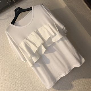 グレースコンチネンタル(GRACE CONTINENTAL)の美品♡フリルレイヤードＴシャツ♡(Tシャツ(半袖/袖なし))